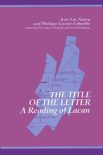 The Title of the Letter: A Reading of Lacan - SUNY series in Contemporary Continental Philosophy (Paperback)