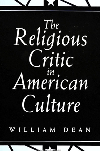 The Religious Critic in American Culture (Hardback)