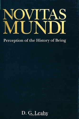 Novitas Mundi: Perception of the History of Being (Paperback)