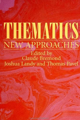 Thematics: New Approaches - SUNY series, The Margins of Literature (Paperback)