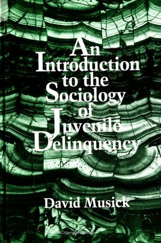 An Introduction to the Sociology of Juvenile Delinquency (Paperback)