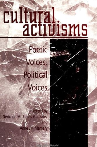 Cultural Activisms: Poetic Voices, Political Voices (Hardback)