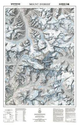 Mount Everest/himalayas, Tubed: Wall Maps Countries & Regions (Sheet map, rolled)