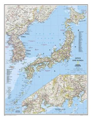 Japan and Korea (Sheet map)