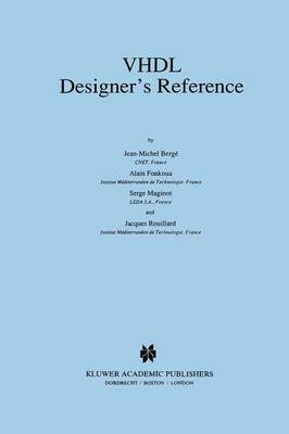 VHDL Designer's Reference (Hardback)