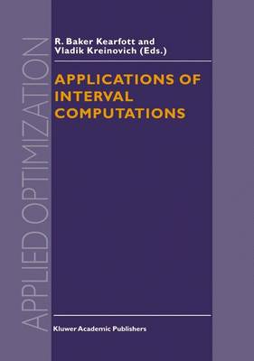 Applications of Interval Computations - Applied Optimization 3 (Hardback)