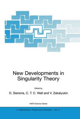 New Developments in Singularity Theory - NATO Science Series II 21 (Paperback)