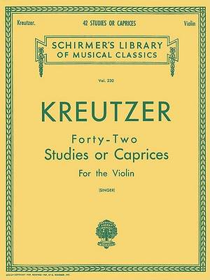 42 Studies or Caprices (Book)