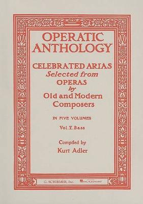 Operatic Anthology Volume V: Bass (Paperback)