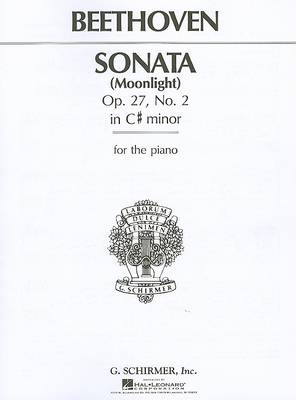 Beethoven: Piano Sonata In C Sharp Minor Op.27 No. 2 'Moonlight' (Paperback)