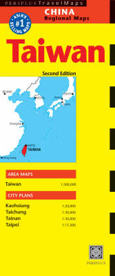 Taiwan Travel Map - Periplus Maps (Sheet map, folded)