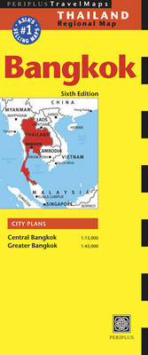 Bangkok Travel Map Sixth Edition (Sheet map, folded)