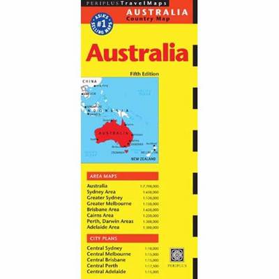 Australia Travel Map (Sheet map, folded)