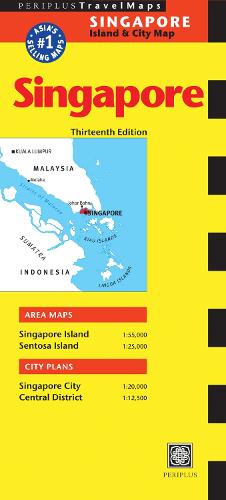 Singapore Travel Map (Sheet map, folded)
