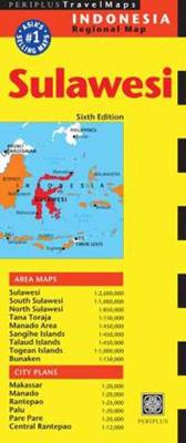 Sulawesi Travel Map Sixth Edition (Sheet map, folded)