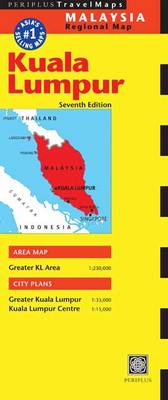 Kuala Lumpur Travel Map, 7th Edition (Sheet map, folded)