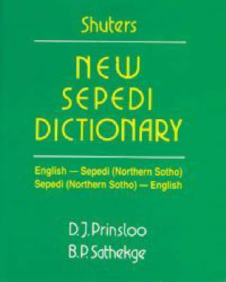 Shuters new Sepedi dictionary (Foam book)