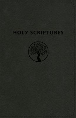 Tlv Personal Size Giant Print Reference Bible, Holy Scriptures, Black Duravella (Leather / fine binding)
