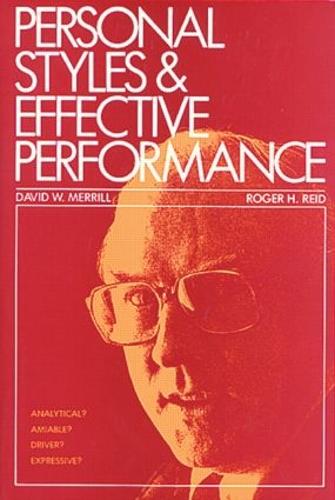 Personal Styles & Effective Performance (Paperback)