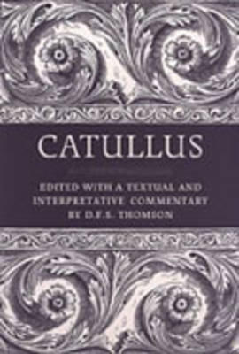 Catullus - Phoenix Supplementary Volumes (Hardback)