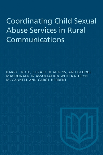 Coordinating Child Sexual Abuse Services in Rural Communities (Paperback)