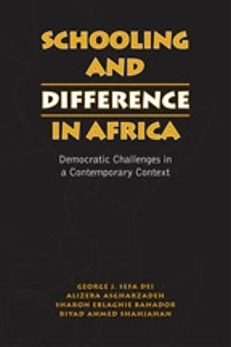 Schooling and Difference in Africa: Democratic Challenges in a Contemporary Context (Hardback)