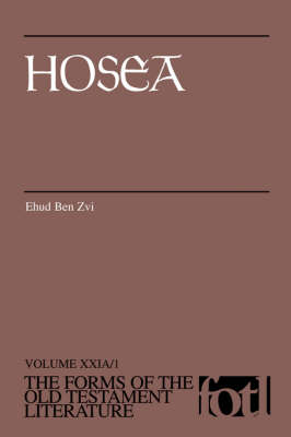 Hosea - Forms of Old Testament Literature (Paperback)