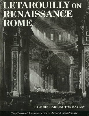 Letarouilly on Renaissance Rome (Paperback)