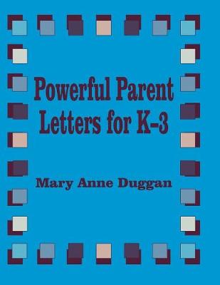 Powerful Parent Letters for K-3 (Paperback)