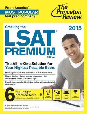 Cracking The Lsat Premium Edition With 6 Practice Tests, 2015 (Paperback)