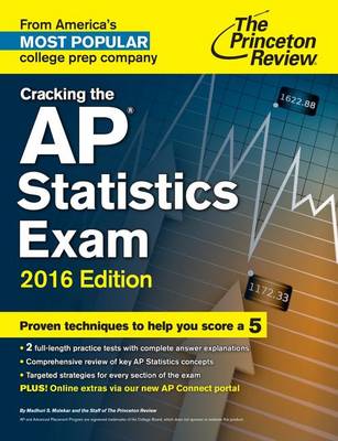 Cracking The Ap Statistics Exam, 2016 Edition (Paperback)