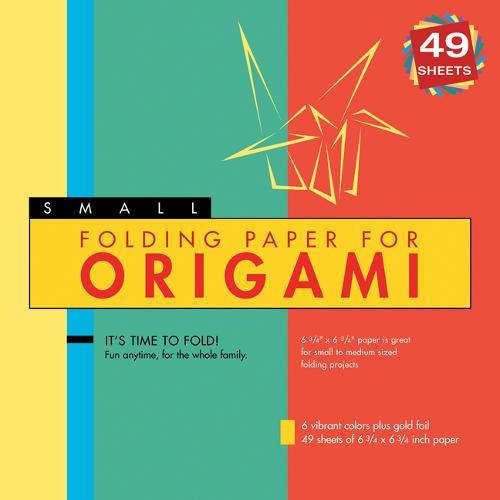 Folding Paper for Origami - Large 8 1/4" - 49 Sheets: Tuttle Origami Paper: High-Quality Large Origami Sheets: Instructions for 6 Projects Included