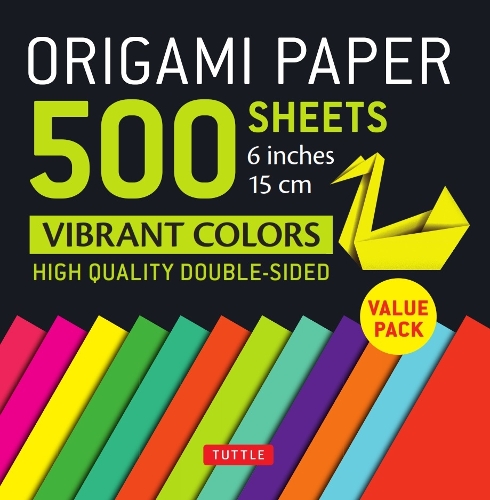 Origami Paper 500 Sheets: Vibrant Colors