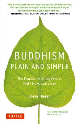 Book cover of Buddhism Plain and Simple