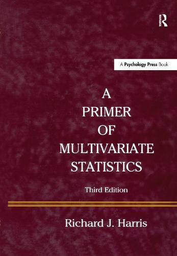 A Primer of Multivariate Statistics (Hardback)