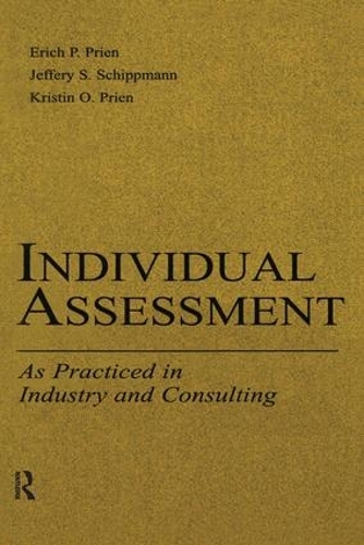 Individual Assessment: As Practiced in Industry and Consulting - Applied Psychology Series (Paperback)