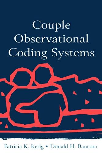 Couple Observational Coding Systems (Hardback)