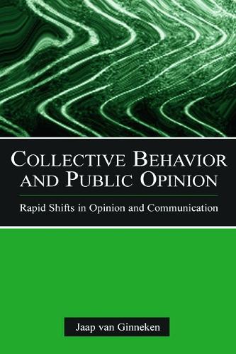 Collective Behavior and Public Opinion: Rapid Shifts in Opinion and Communication - European Institute for the Media Series (Hardback)