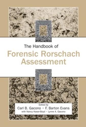 The Handbook of Forensic Rorschach Assessment - Personality and Clinical Psychology (Hardback)