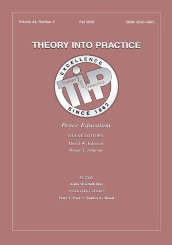 Peace Education Tip V44#4 (Paperback)