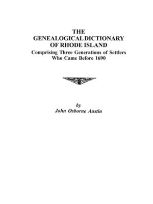 Genealogical Dictionary of Rhode Island (Paperback)
