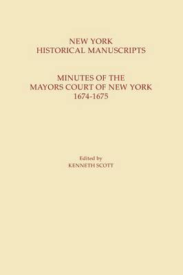 New York Historical Manuscripts (Paperback)
