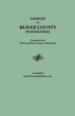 Families of Beaver County, Pennsylvania (Paperback)