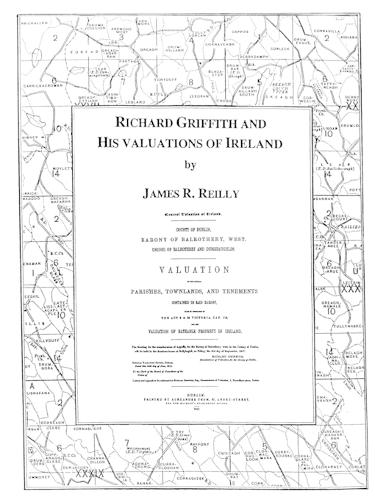 Richard Griffith and His Valuations of Ireland (Paperback)