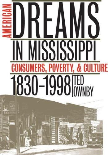 American Dreams in Mississippi: Consumers, Poverty, and Culture, 1830-1998 (Paperback)