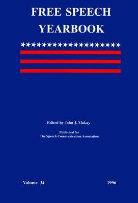 Free Speech Yearbook v. 34 (Paperback)