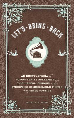 Lets Bring Back (Hardback)