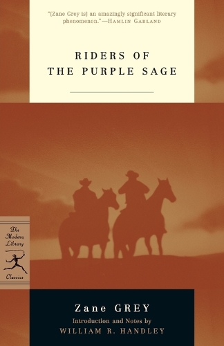 Riders of the Purple Sage - Modern Library Classics (Paperback)