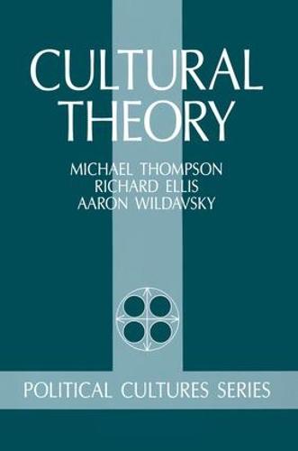 Cultural Theory (Paperback)