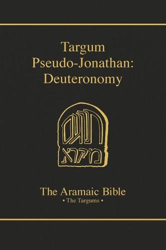 Targum Pseudo Jonathan Deut (Hardback)